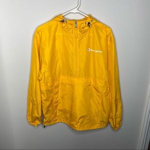 Yellow Champion Windbreaker